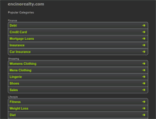 Tablet Screenshot of encinorealty.com